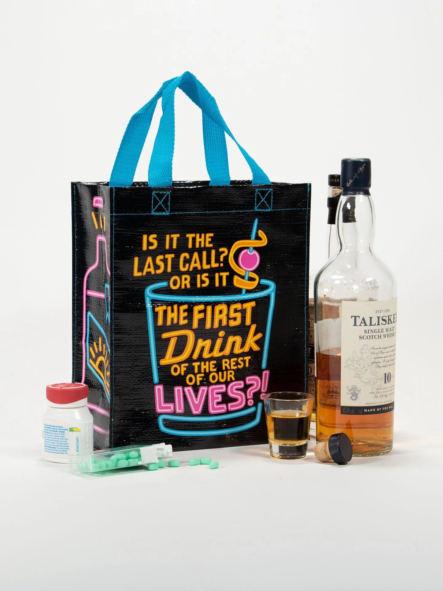 Is It The Last Call Or The First Drink Of The Rest Of Our Lives Handy Tote