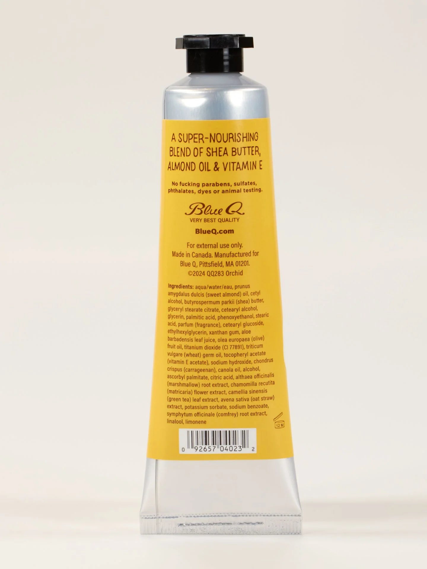 I'm A Delicate Fucking Flower Hand Cream - Vanilla Orchid with Amber Rosewood
