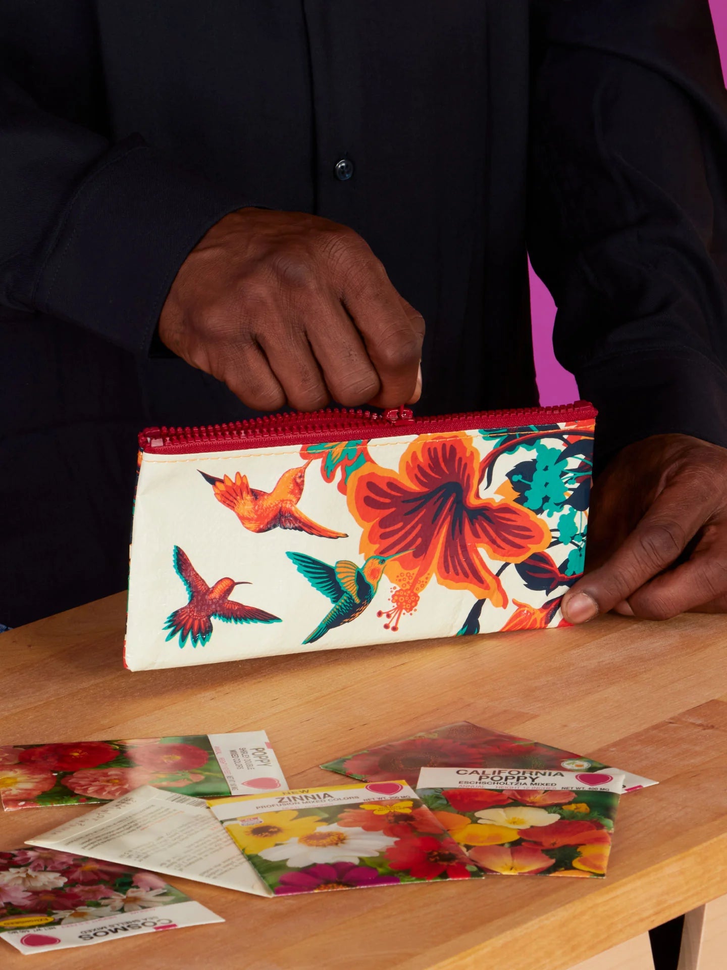 Hummingbird Pencil Case